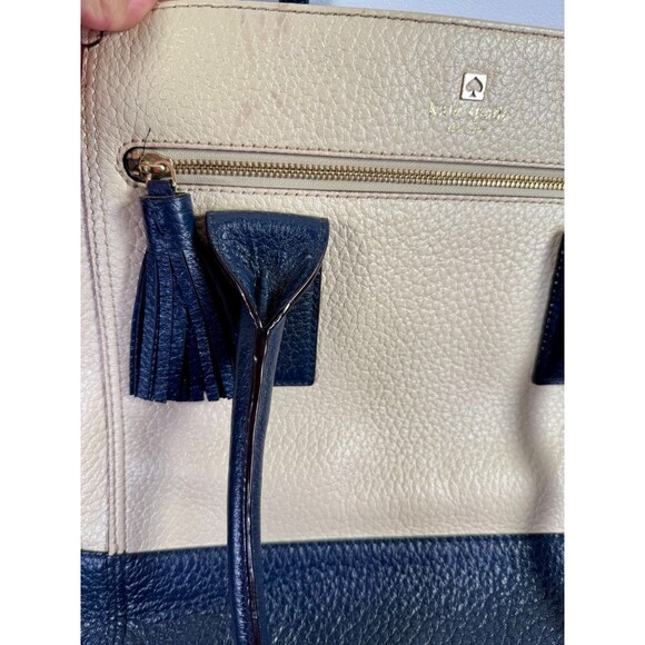 Kate Spade Southport Avenue Oden 100% Cowhide Leather Large Tote Bag - Picture 15 of 16